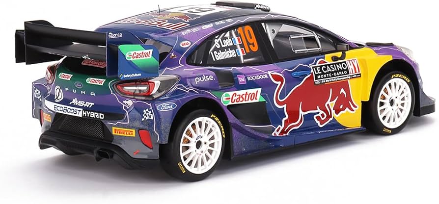 Amazon | TOP SPEED 1/18 フォード Puma Rally1 モンテカルロラリー