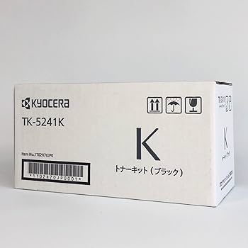 Amazon | 【KYOCERA純正】トナーカートリッジブラック TK-5241K(ECOSYS
