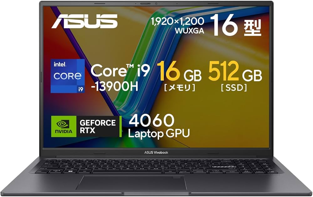 Amazon.co.jp: ASUS ノートパソコン Vivobook 16X K3605VV 16インチ 第
