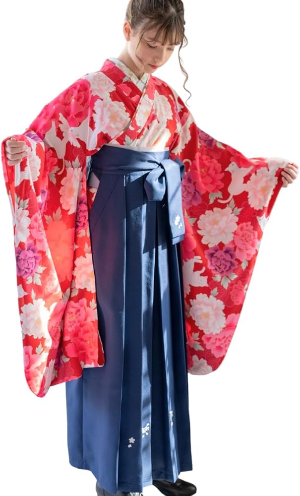 Amazon | [キャサリンコテージ]卒業式 卒園式 着付け 簡単 刺繍入り袴