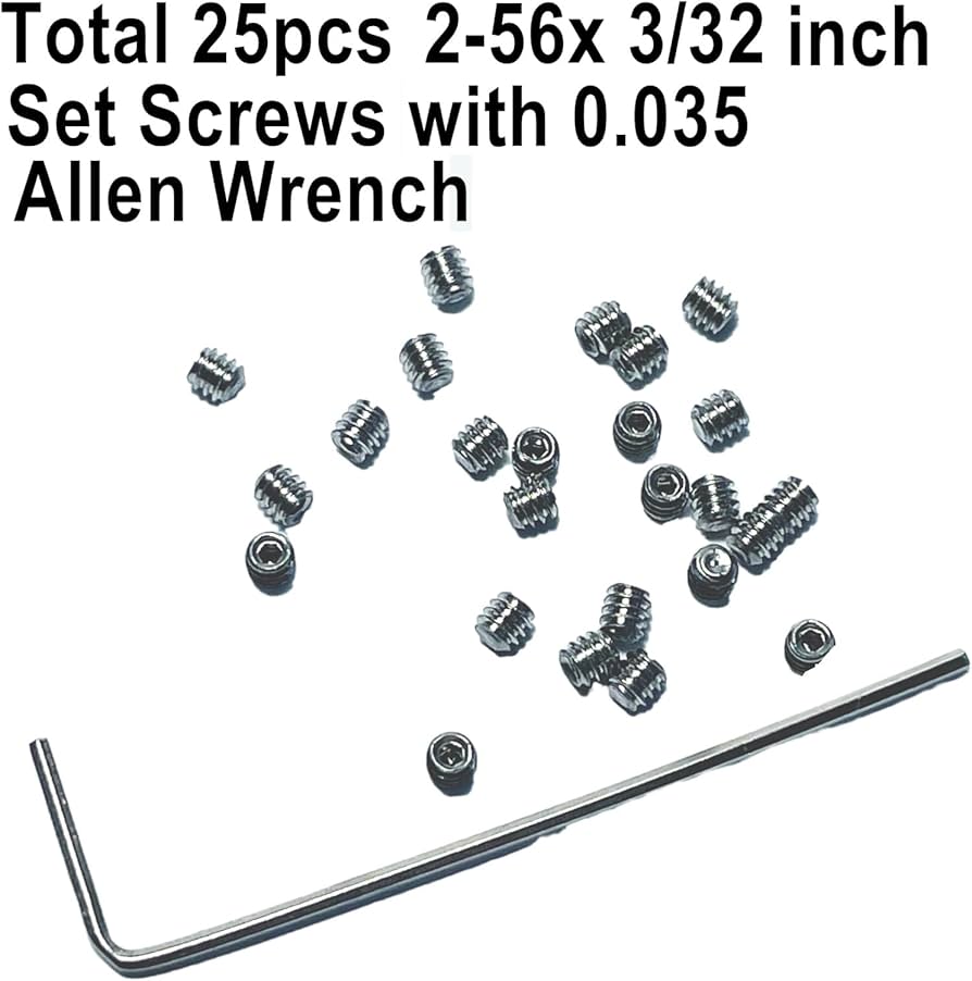 ZDingTech 25pcs 2-56 x 3/32