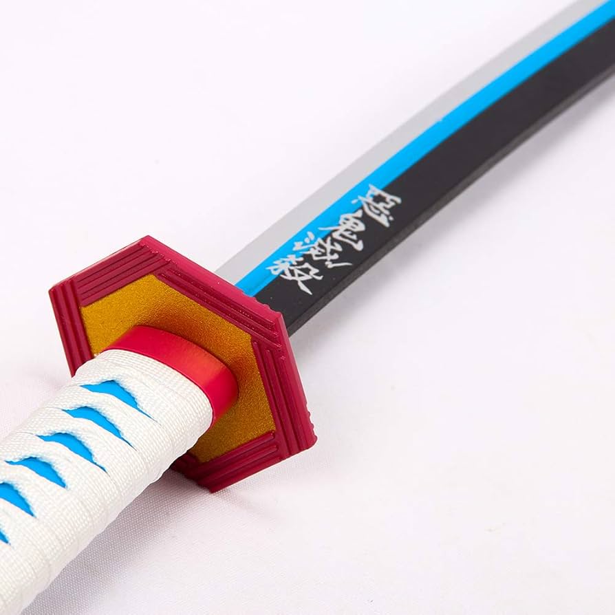 Amazon.co.jp: ASINKING 新しい 子供用 鬼滅の刃 冨岡義勇 刀 水柱 ABS