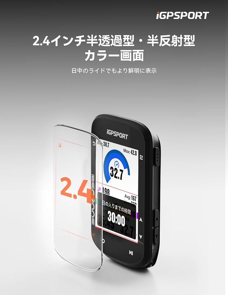 Amazon | iGPSPORT BSC200S サイクルコンピュータセット サイコン 2.4