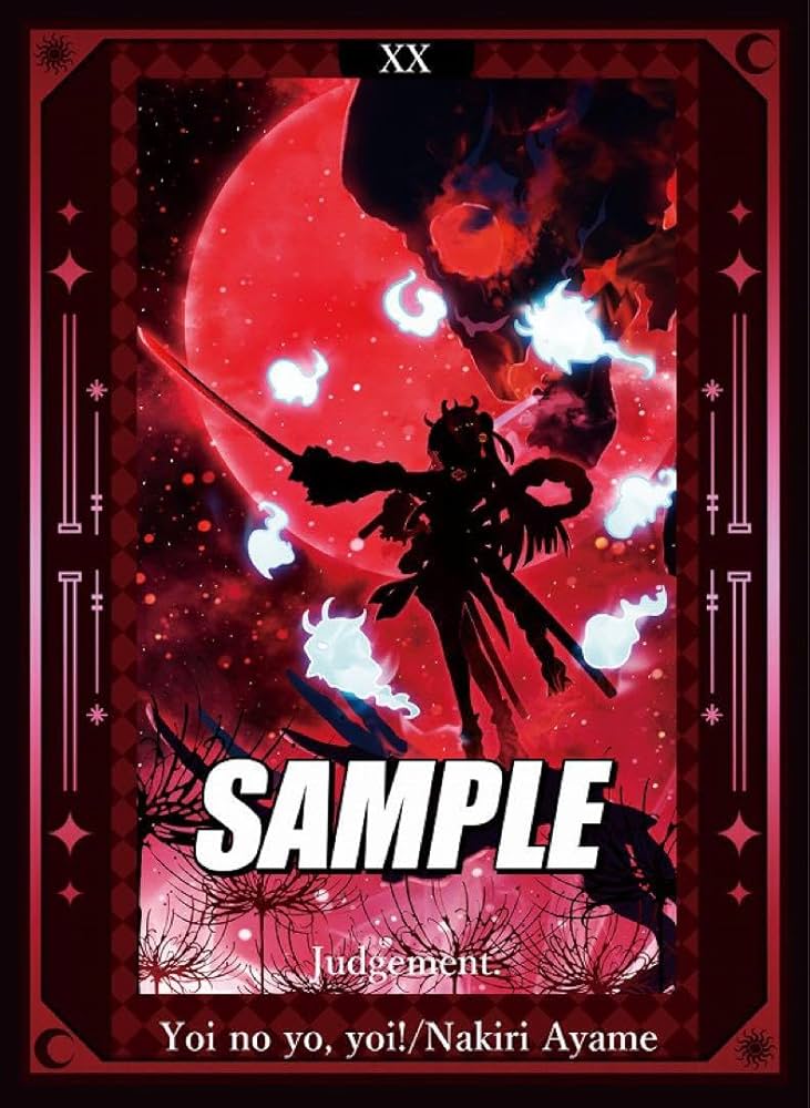 Amazon.co.jp: 百鬼あやめ タロット風カードスリーブ ホロライブ お嬢