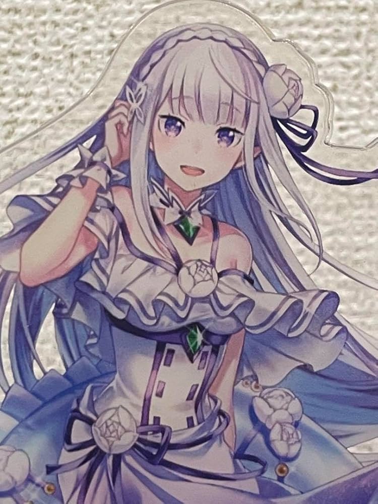 Amazon.co.jp: アクスタ リゼロ エミリア 高橋李依 水着 : おもちゃ