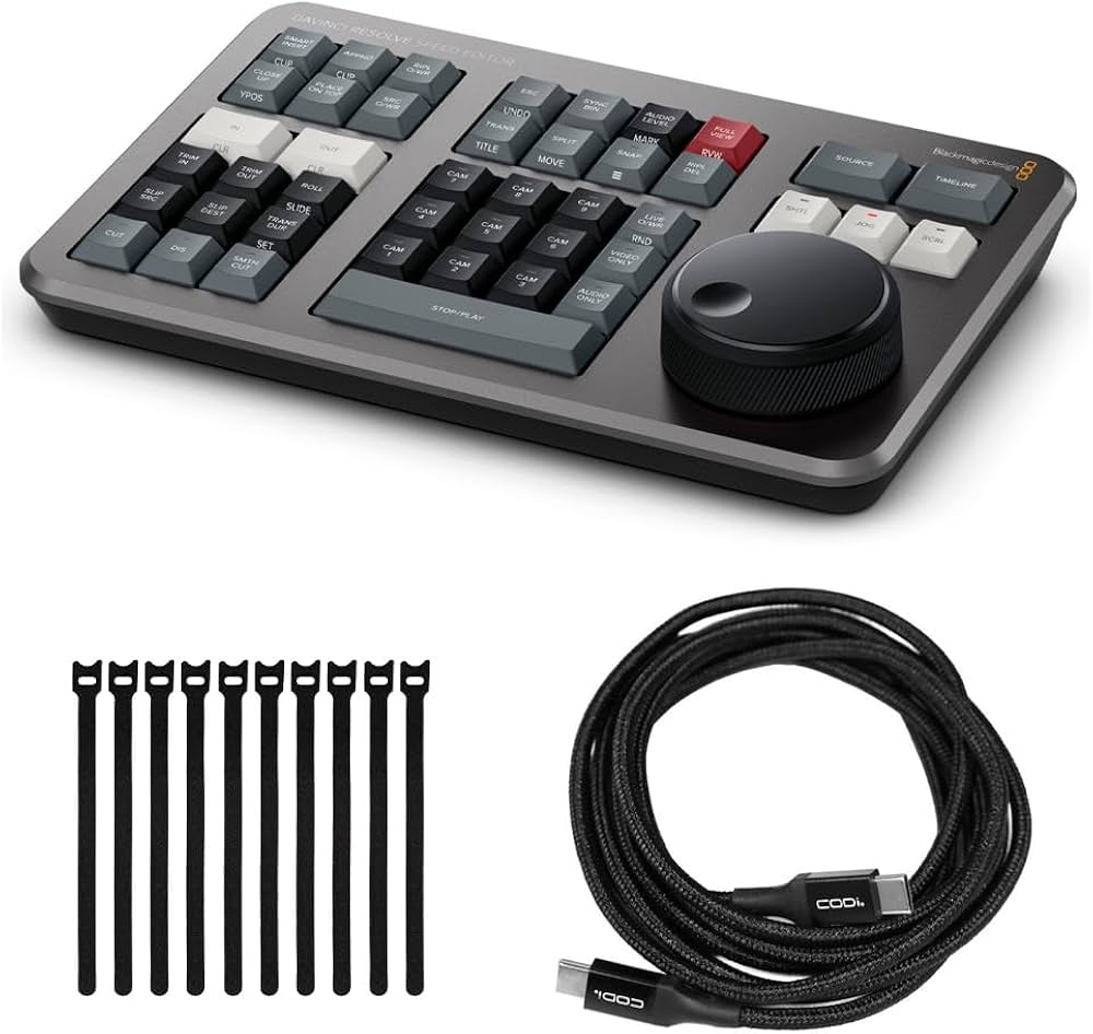 Amazon.com: Blackmagic Design Davinci Resolve Speed Editor Bundle