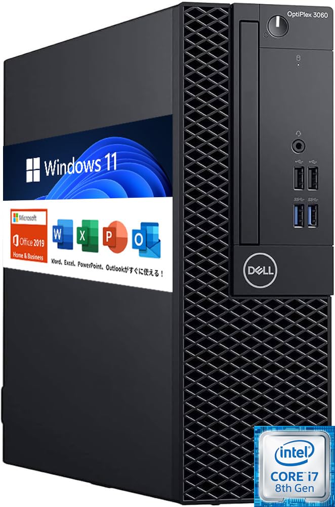 Amazon.co.jp: DELL Optiplex 3060/5060/7060 SFF □Win11搭載 / 第8