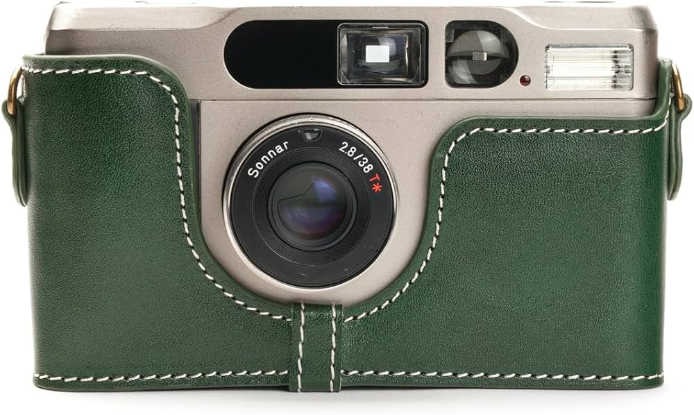 Amazon | TP Original Contax T2 専用 ブルタイプ 本革 ボディケース