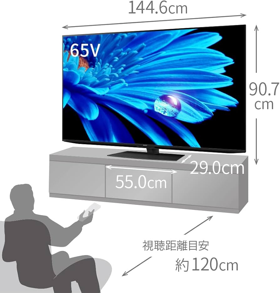 Amazon.co.jp: シャープ 65V型 4K 液晶 テレビ AQUOS 4T-C65EN1 N