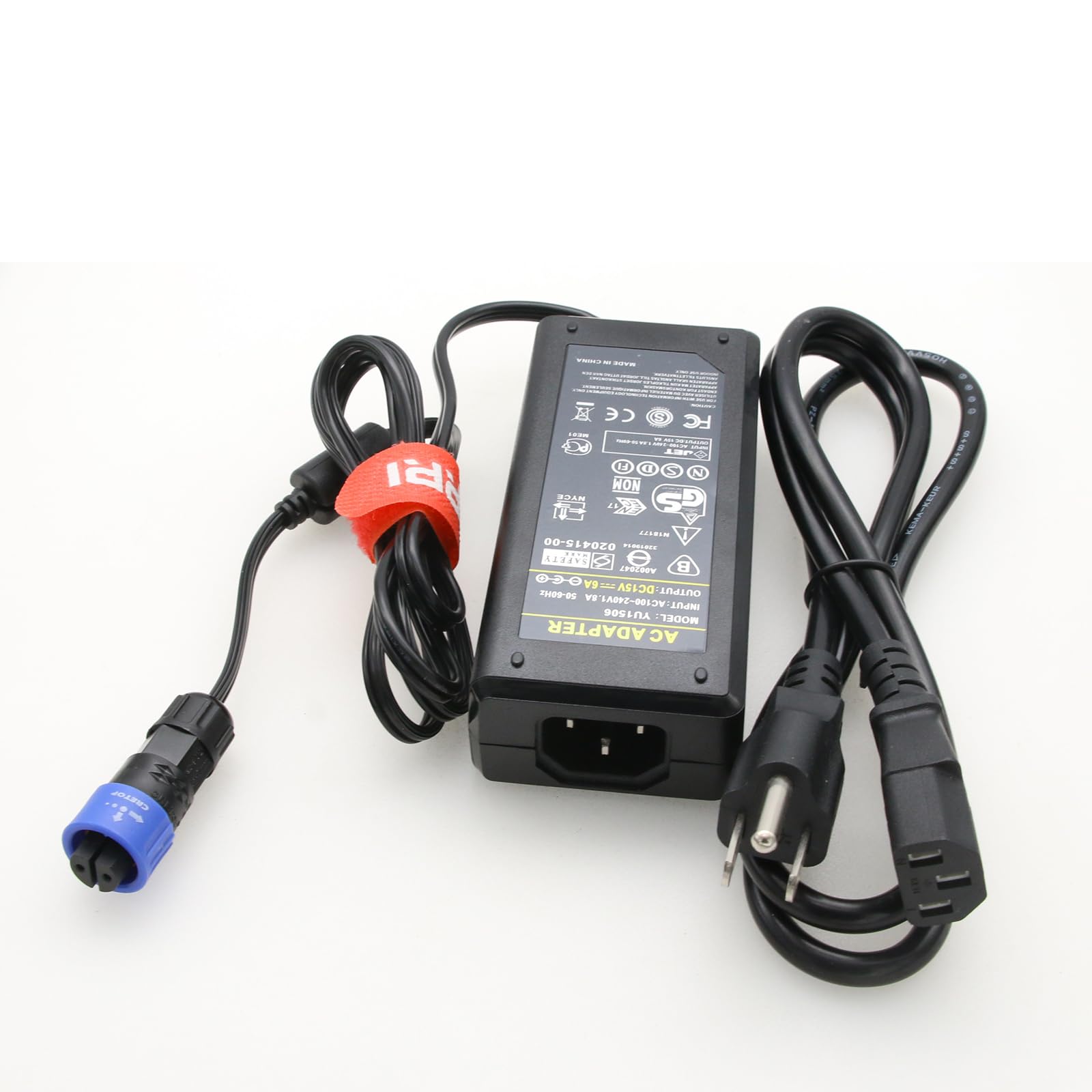 Amazon.co.jp: DRRI 2ピンメスAC電源 Aputure Amaran P60 P60X/P60C用