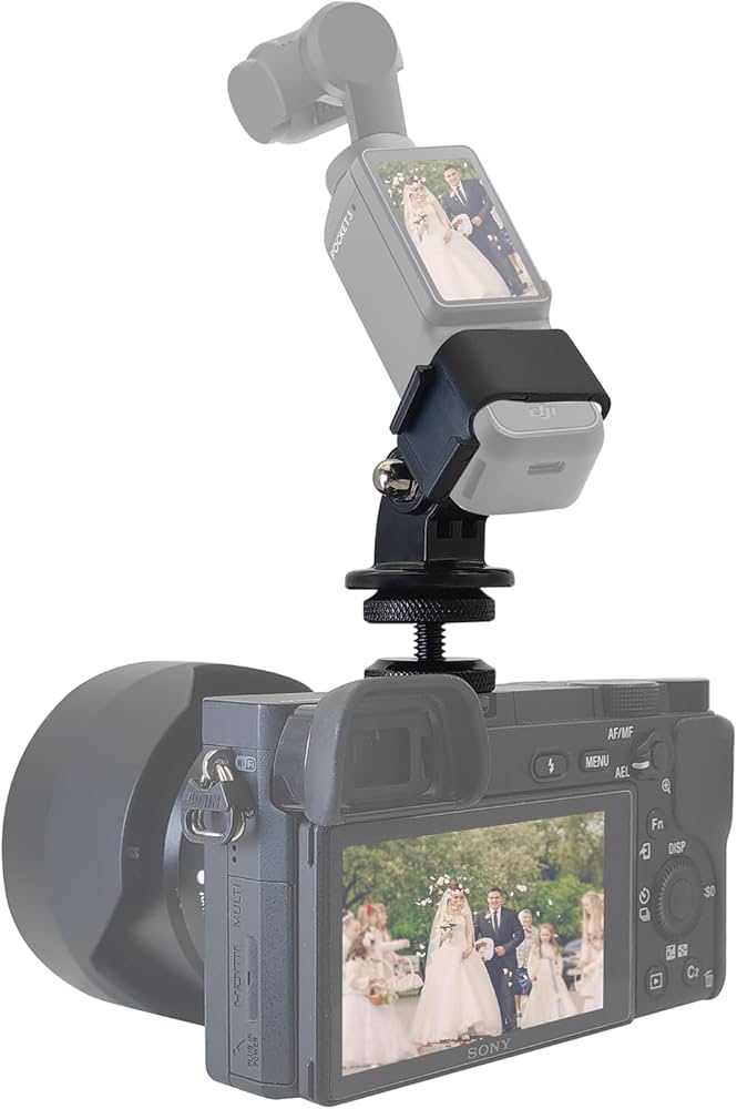 Amazon | Osmo Pocket 3カメラ用コールドシューマウント、デジタル一眼