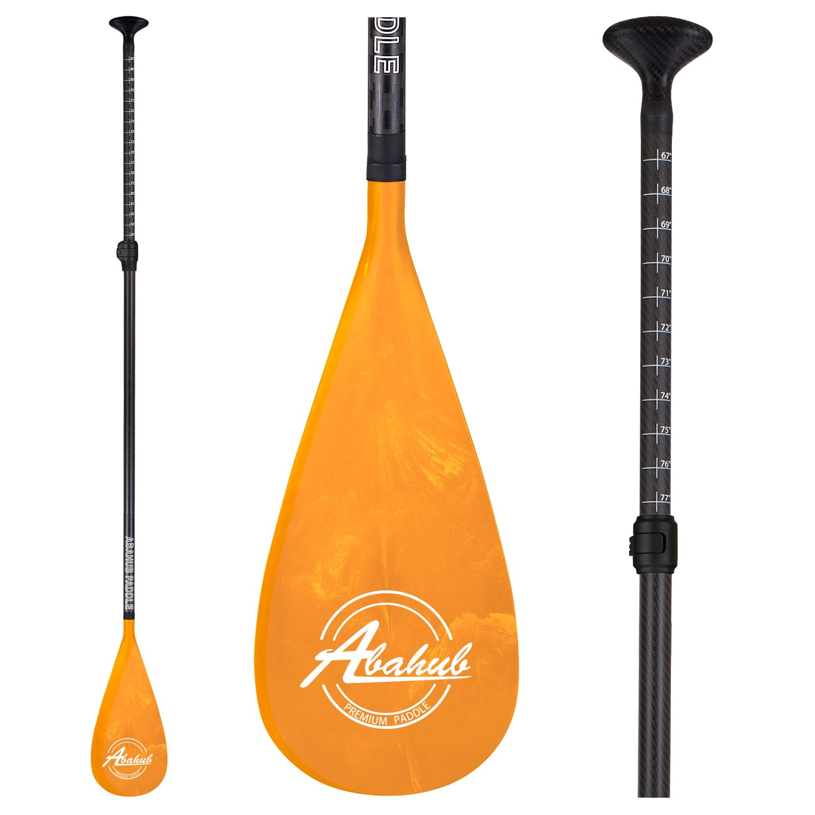 Amazon | Abahub カーボン SUPパドル パドルボード用 3ピース 軽量