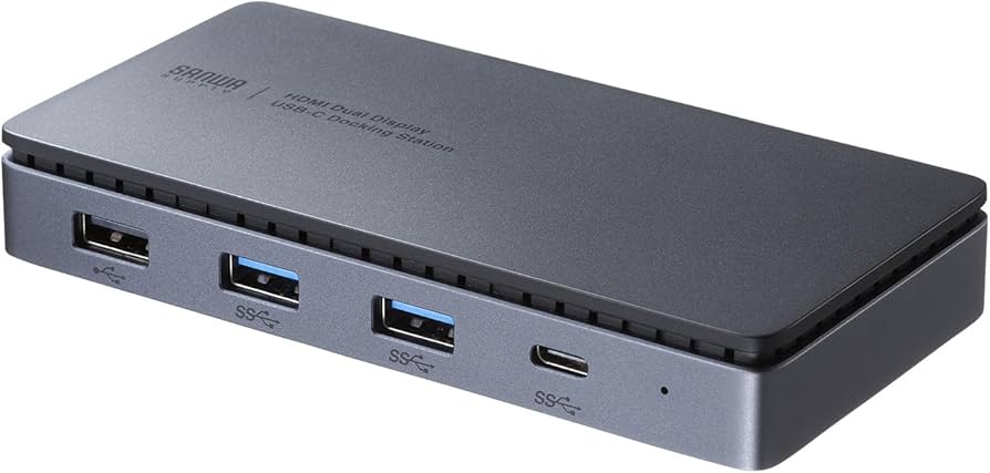 Amazon.co.jp: サンワサプライ USB Type-Cドッキングステーション 8in1