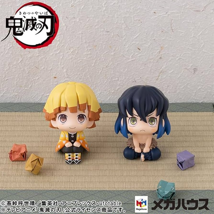 Amazon.co.jp: るかっぷ 鬼滅の刃 我妻善逸 にこっとver. 約110mm PVC