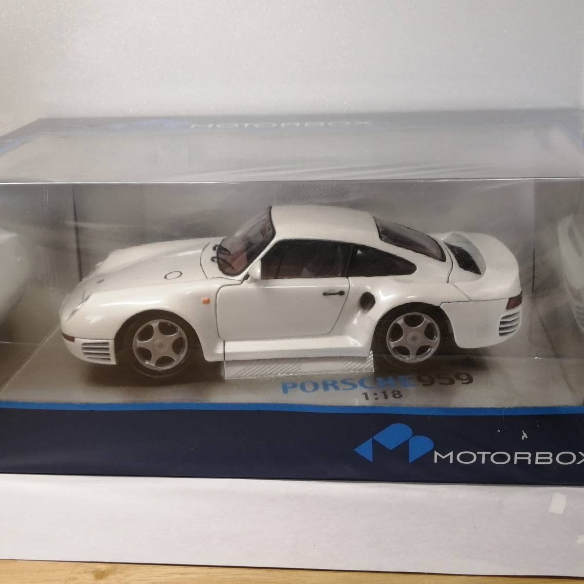 Amazon | EXOTO MOTORBOX モーターボックス 1/18 ポルシェ 959 WHITE