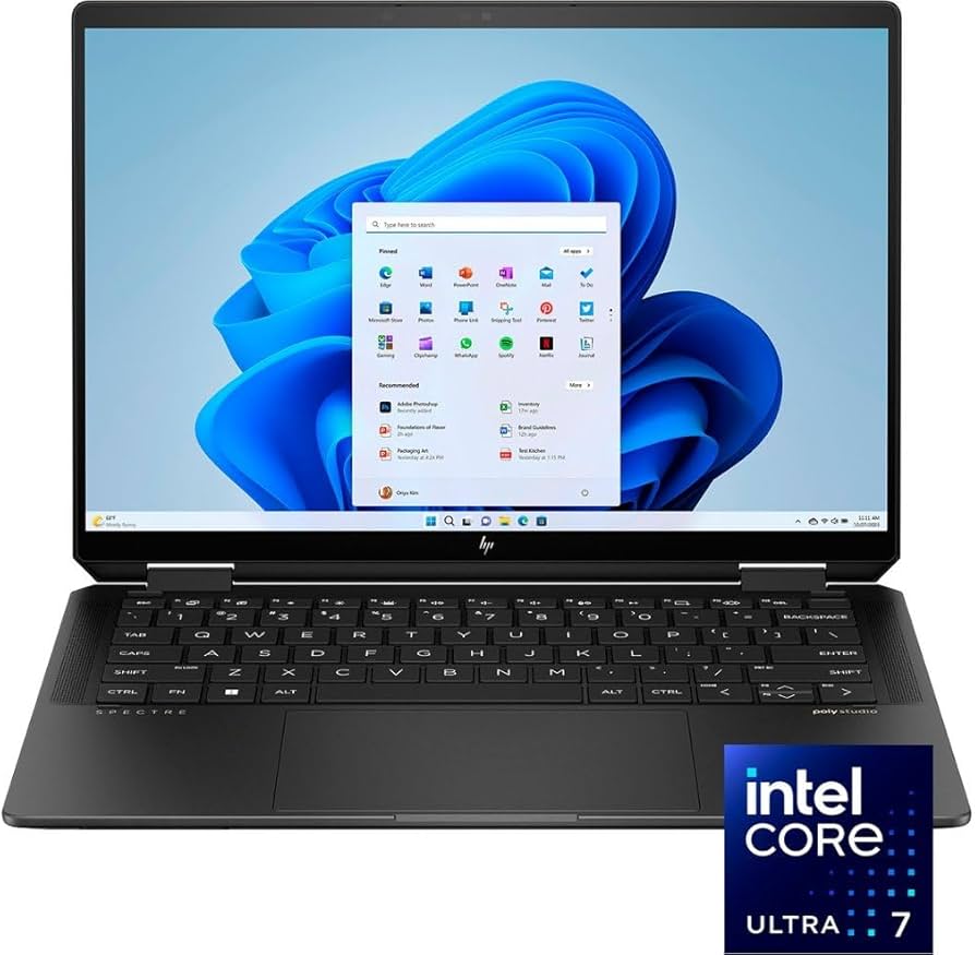 Amazon.com: HP 2024 Spectre x360 2-in-1 Laptop 14” 2880x1800 120Hz
