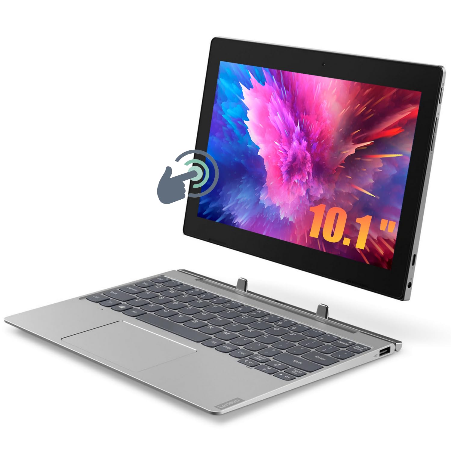 Amazon.com: Lenovo IdeaPad D330-10IGM 觸控螢幕筆記型電腦,附鍵盤