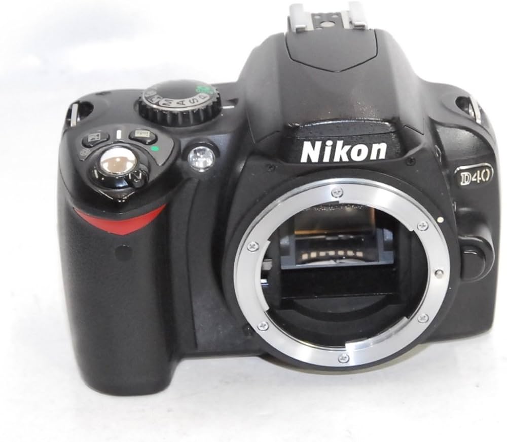 Amazon | Nikon デジタル一眼レフカメラ D40 ブラック ボディ D40B