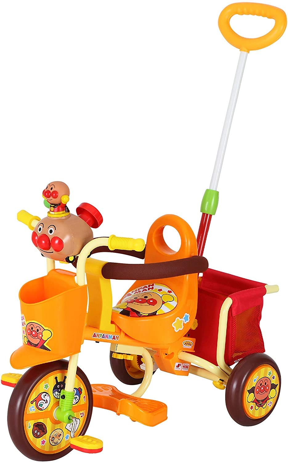 Amazon.co.jp: ジョイパレット おでかけ三輪車 わくわくアンパンマン