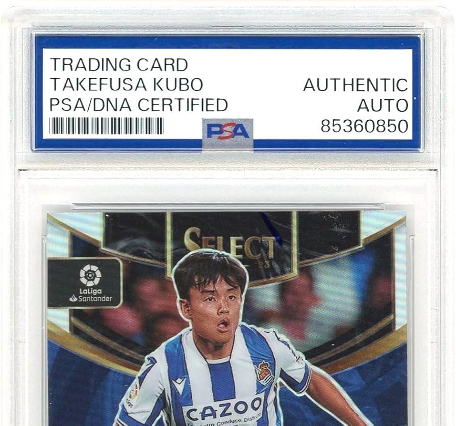 Amazon.co.jp: 久保建英 直筆 サイン 入り PANINI社 カード ベケット社