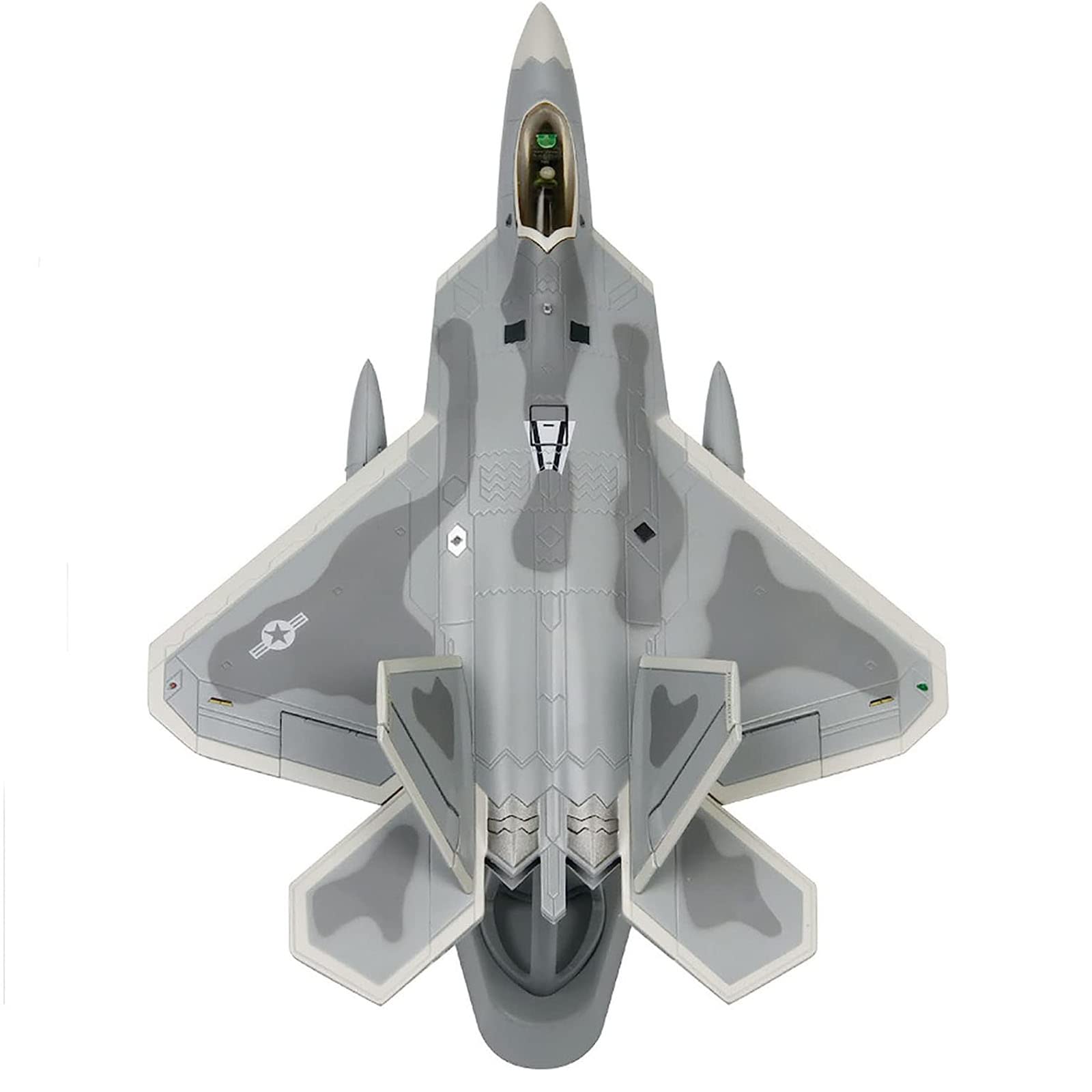 Amazon.co.jp: 飛行機モデル F-22 ラプター飛行機 1/72スケール ダイ