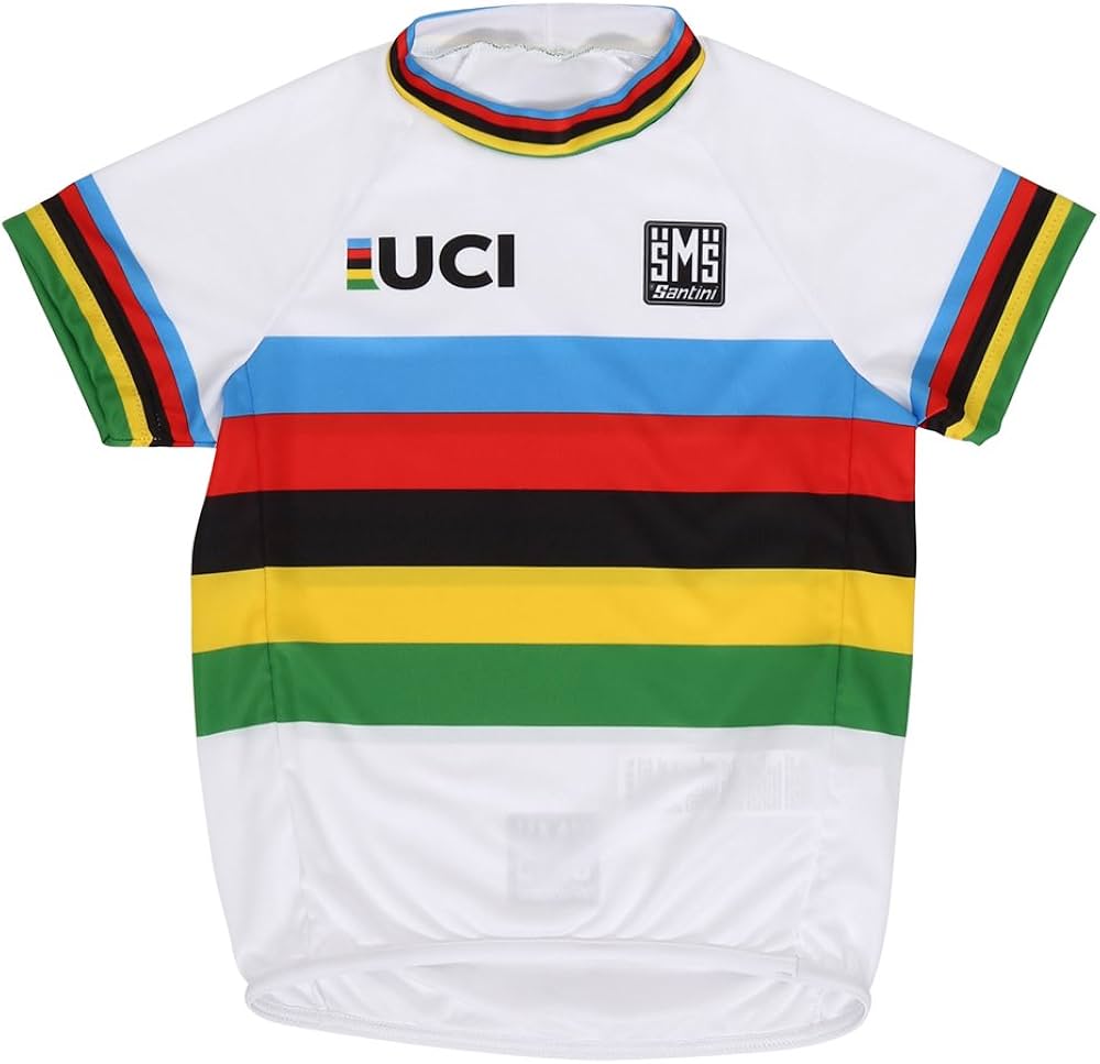 Amazon.co.jp: [サンティーニ] サイクルジャージ UCI Official World