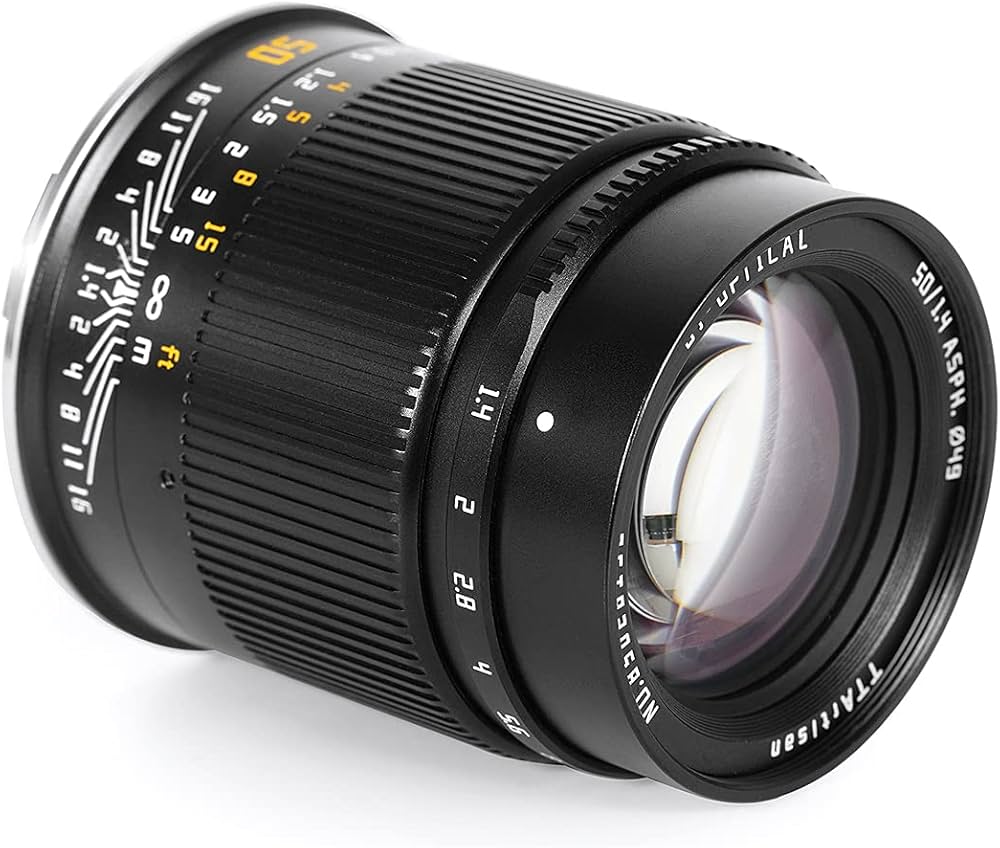 Amazon.co.jp: TTArtisan 50mm f/1.4 ASPH Lマウント ブラック レンズ