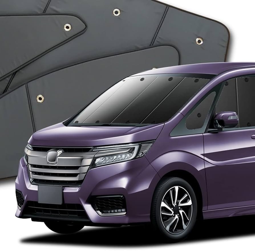 Amazon.co.jp: 趣味職人 プライバシー サンシェード 車 ステップワゴン