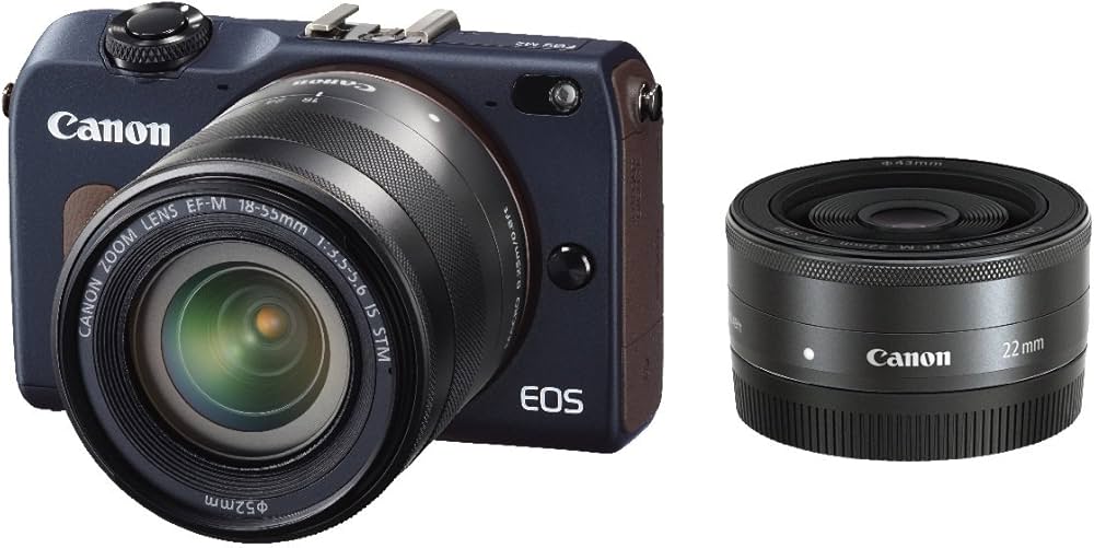 Amazon | Canon ミラーレス一眼カメラ EOS M2 ダブルレンズキット