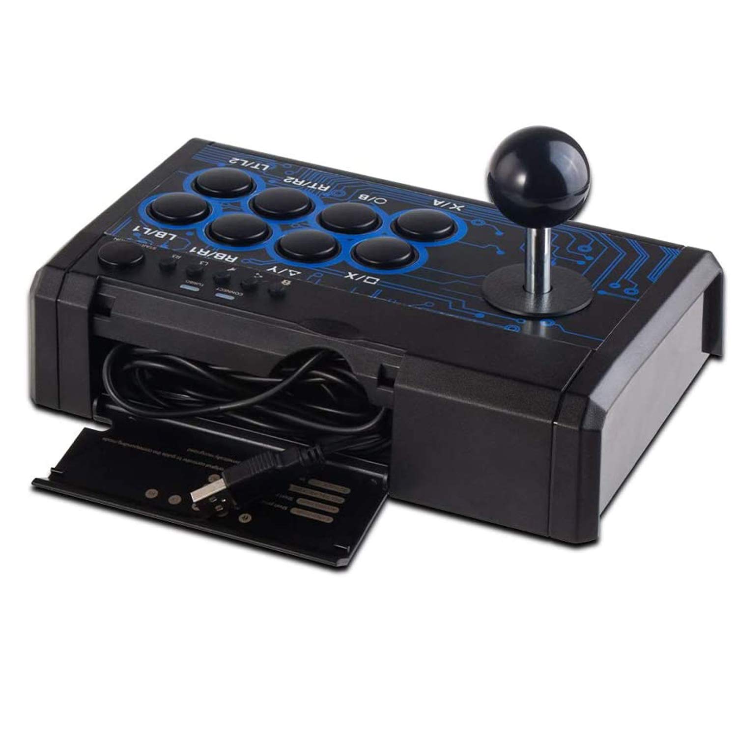 Amazon.com: SUNCHI 7 in1 USB Arcade Fight Stick Street Fighting