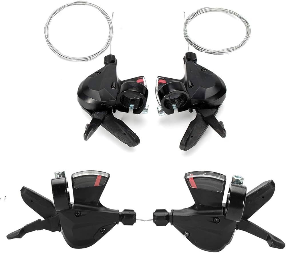 Amazon.com : heaven2017 3x8 Speed MTB Bike Bicycle Left Right