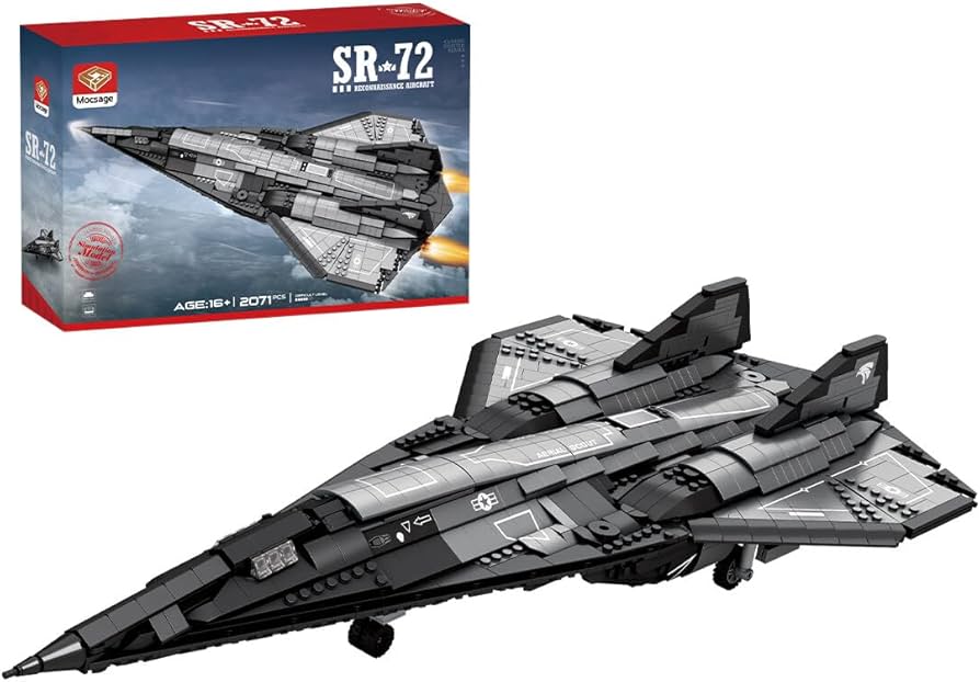 Amazon.com: Aetheria SR-72 Fighter Jet UAV Bricks Set 1:35