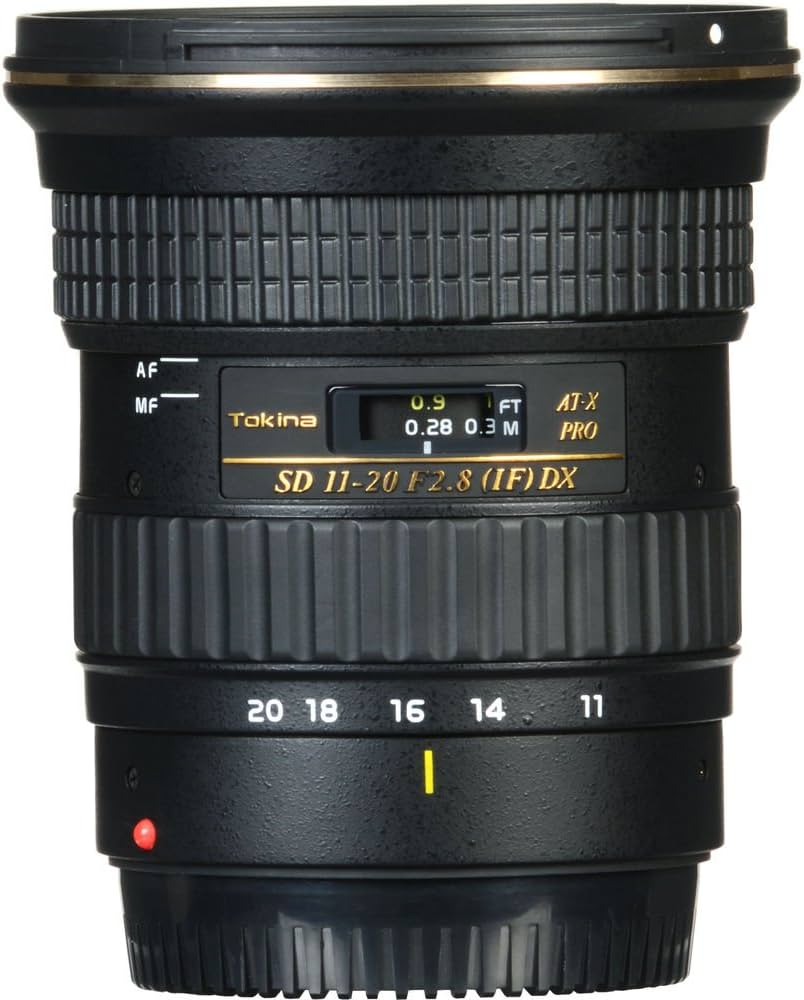 Amazon.com : Tokina ATXAF120DXN 11-20mm f/2.8 Pro DX Lens for