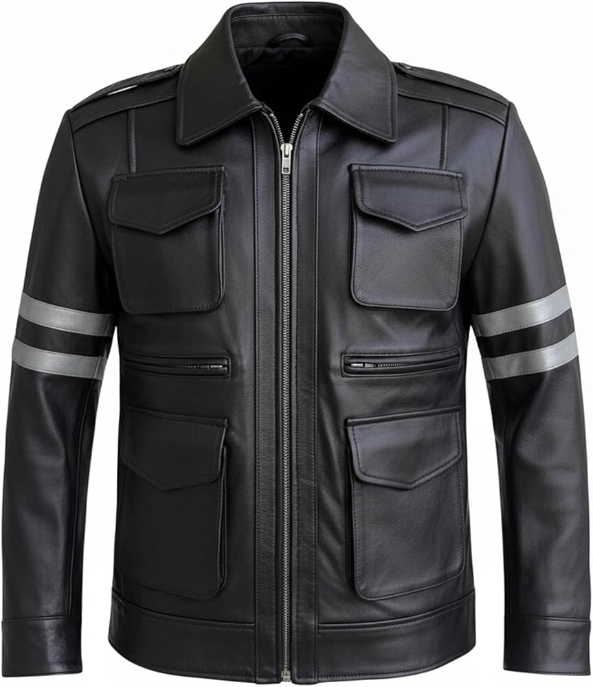 Amazon | Gamer Resident Evil Classic Leon Kennedy RE6レザー