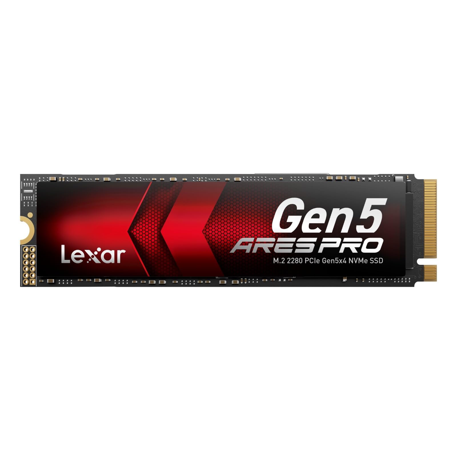 Lexar ARES PRO 2TB Gen5 NVME M.2 SSD, PCIe 5.0 x 4 Internal SSD, Up