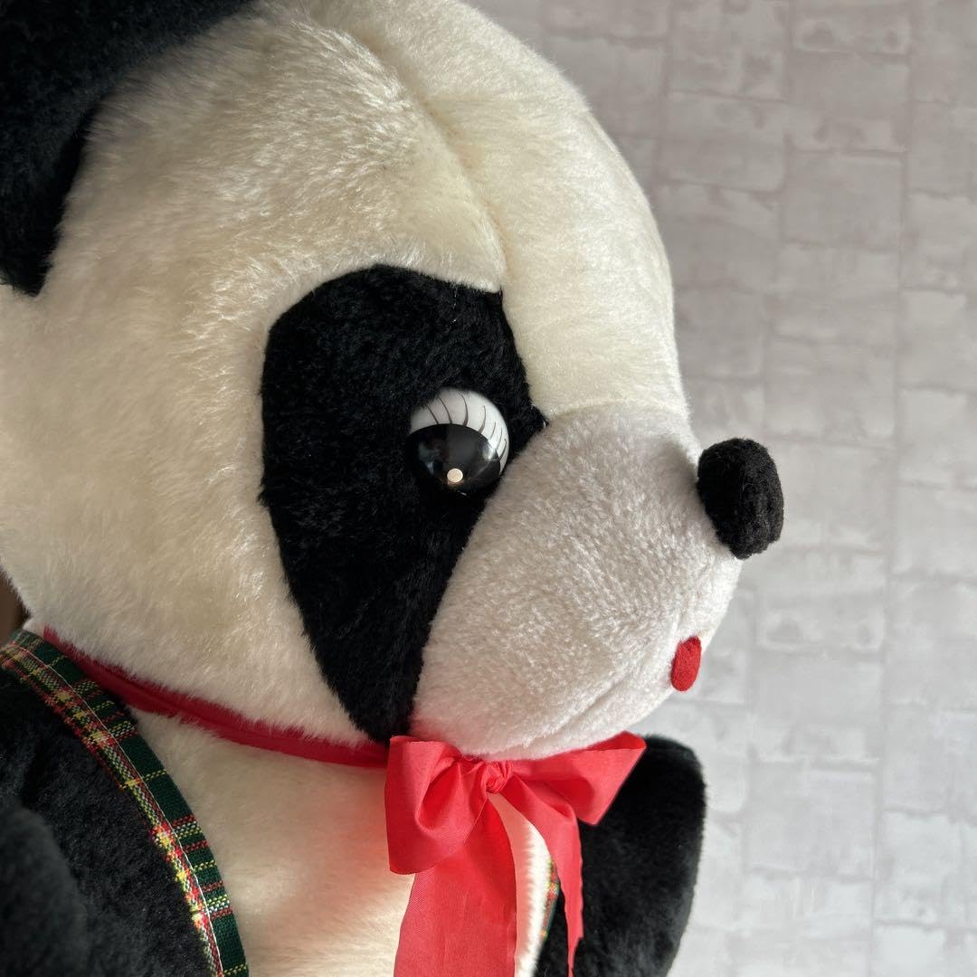 Amazon.co.jp: 特大 昭和レトロポップ パンダ ぬいぐるみ ポンチ目