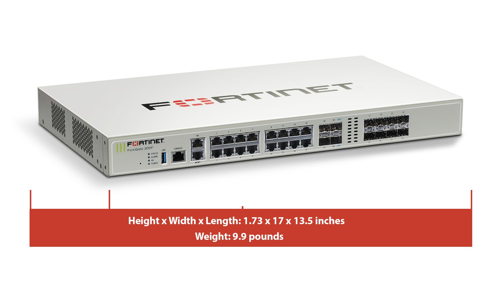 Amazon.com: FortiGate-200F Firewall - 18 GE RJ45 Ports, 8 GE SFP