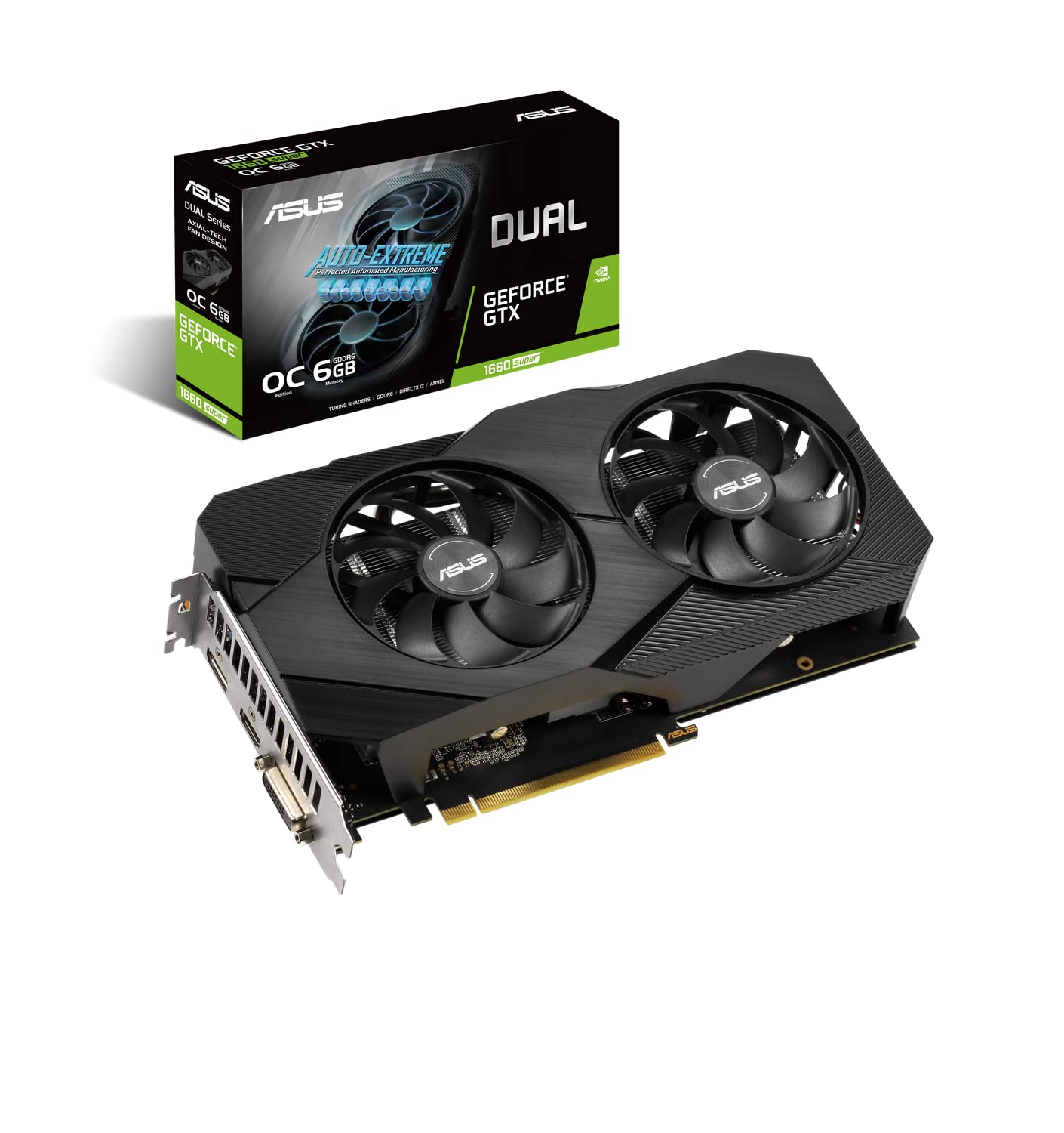 Amazon.com: ASUS Dual Nvidia GeForce GTX 1660 Super 6GB EVO OC