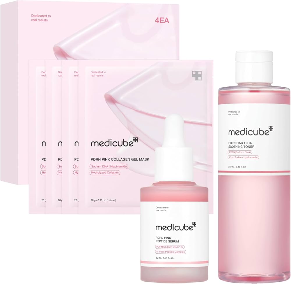 Amazon.com: medicube PDRN Pink Trio Set: Salmon DNA PDRN Pink