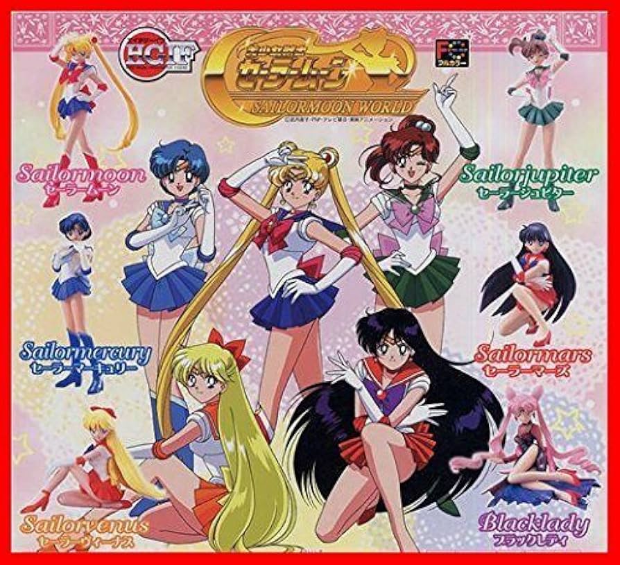 Amazon | 美少女戦士 セーラームーン WORLD 全6種 HGIF フィギュア HG