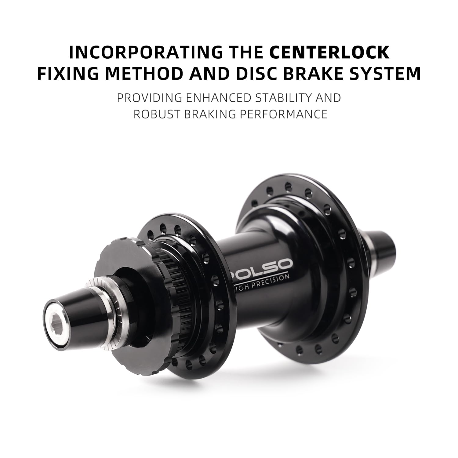 Amazon | POLSO BMX レーシングハブ 36H 110mm 3/8 センターロック