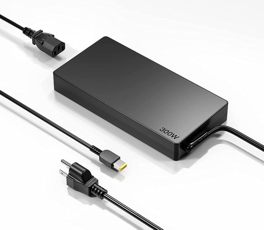 Amazon.co.jp: 300W 20V 15A AC充電器はに適合Lenovo ThinkPad R9000P