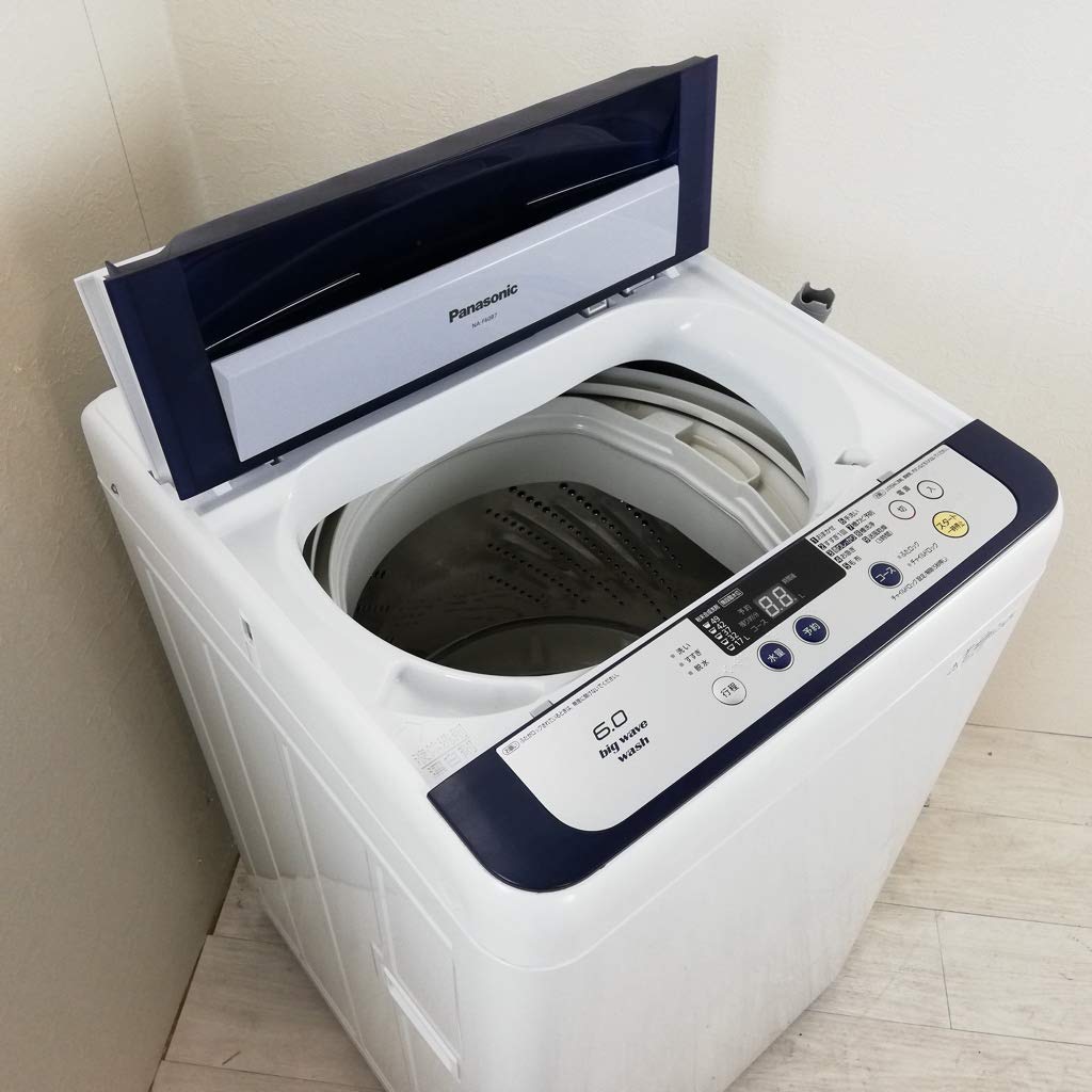 Amazon.co.jp: Panasonic 全自動洗濯機 6kg ブルー NA-F60B7-A