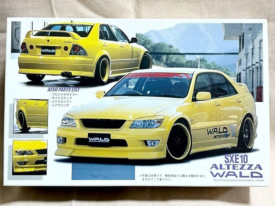 Amazon.co.jp: フジミ アルテッツァ 1/24 WALD レジン/メタル製エアロ