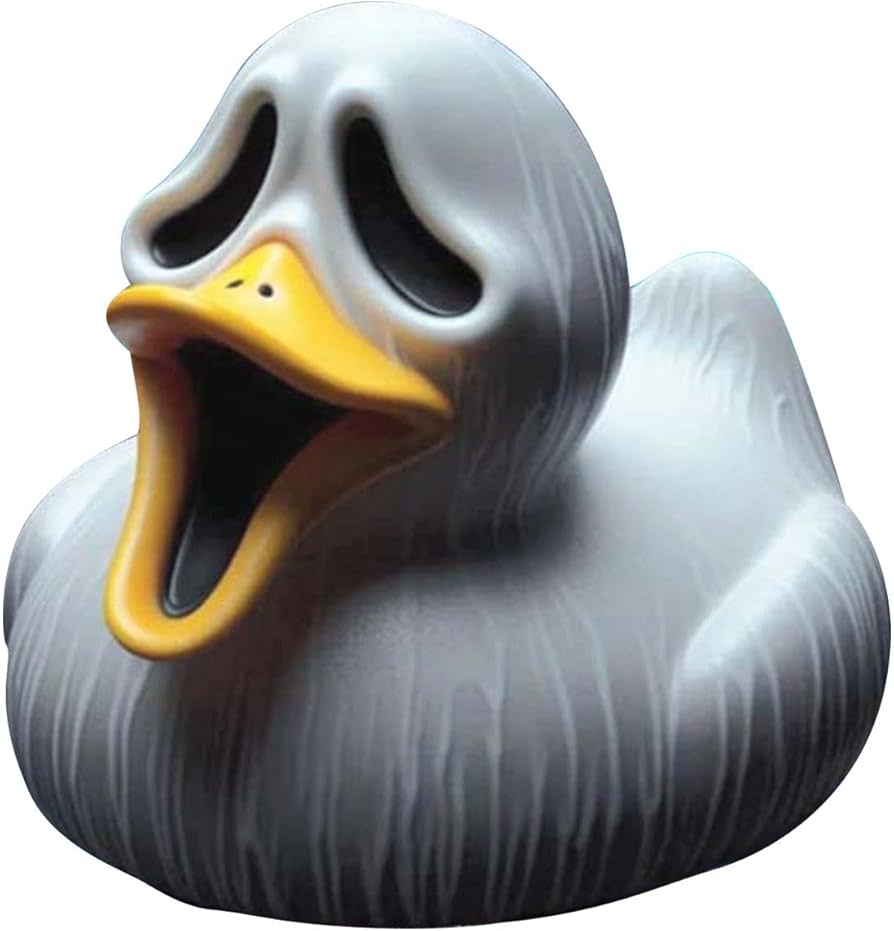 Amazon.co.jp: クラシックホラー映画キャラクターアヒル | ユニークな