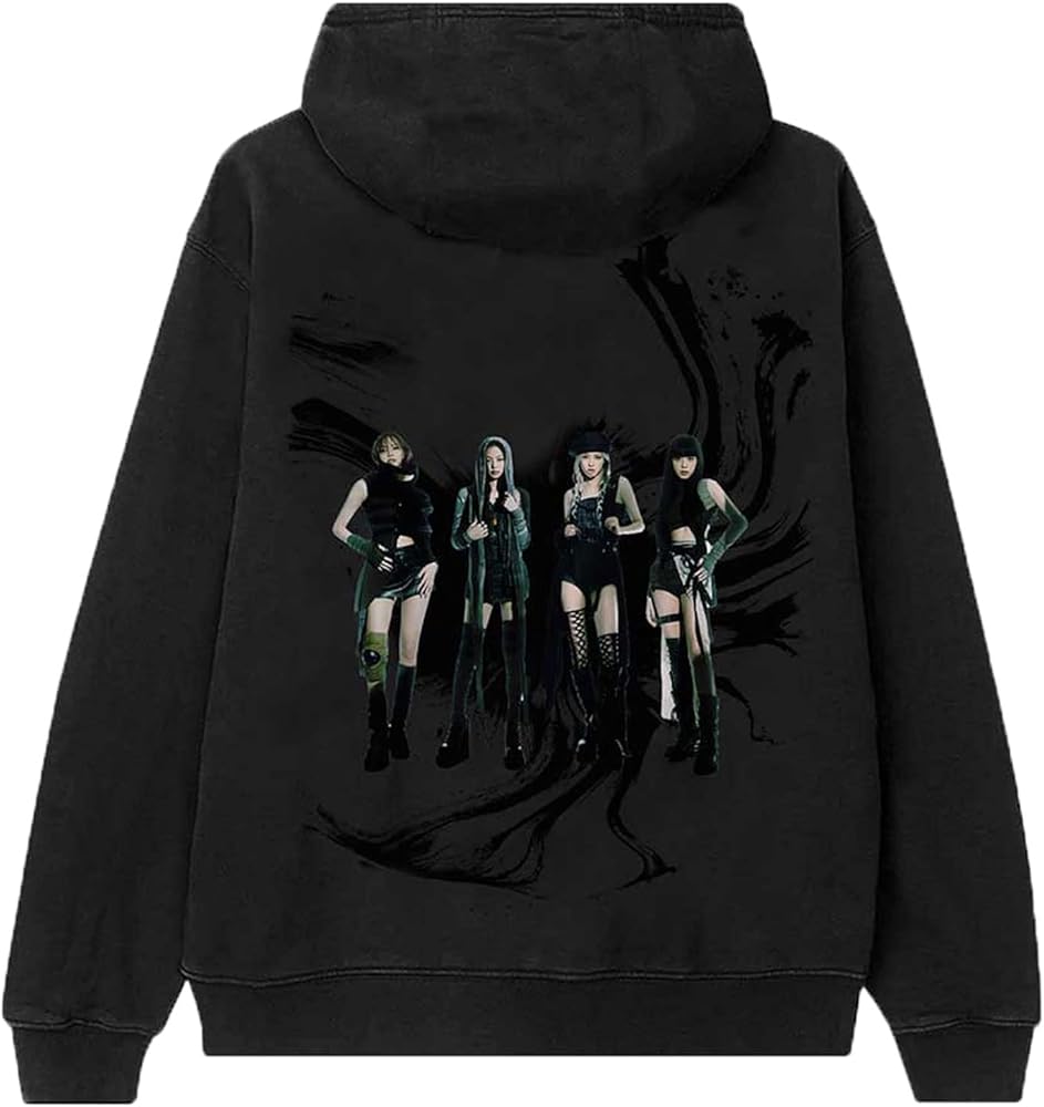 Amazon | [BLACKPINK] パーカー ピンク Venom Oil Stroke Logo 新しい