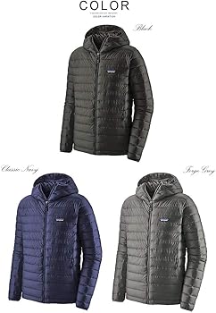Amazon | [パタゴニア] ダウンセーターフーディ (クラシックネイビー