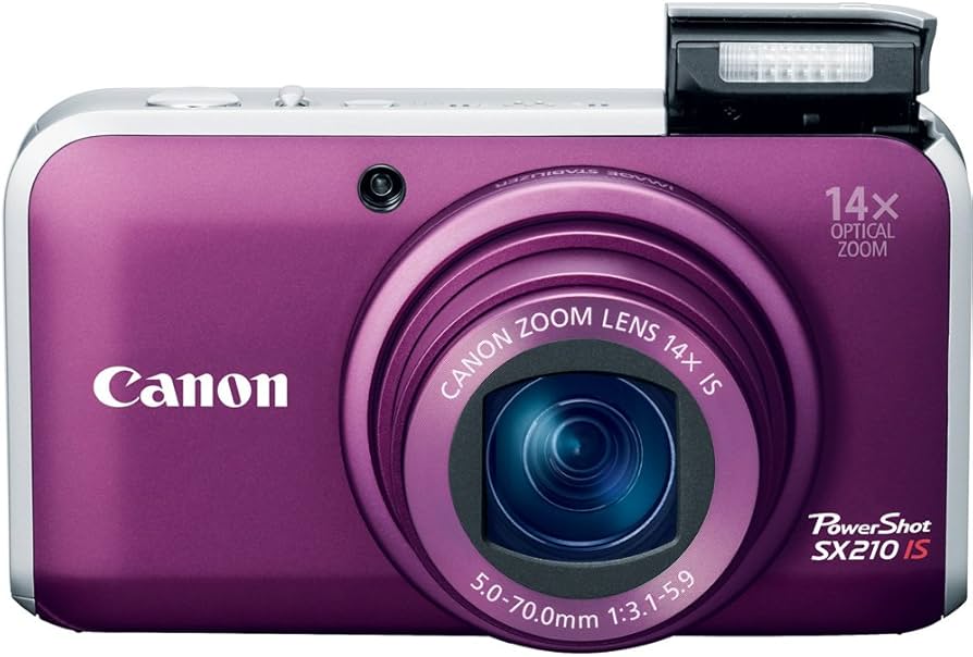 Amazon.com : Canon PowerShot SX210IS 14.1 MP Digital Camera with