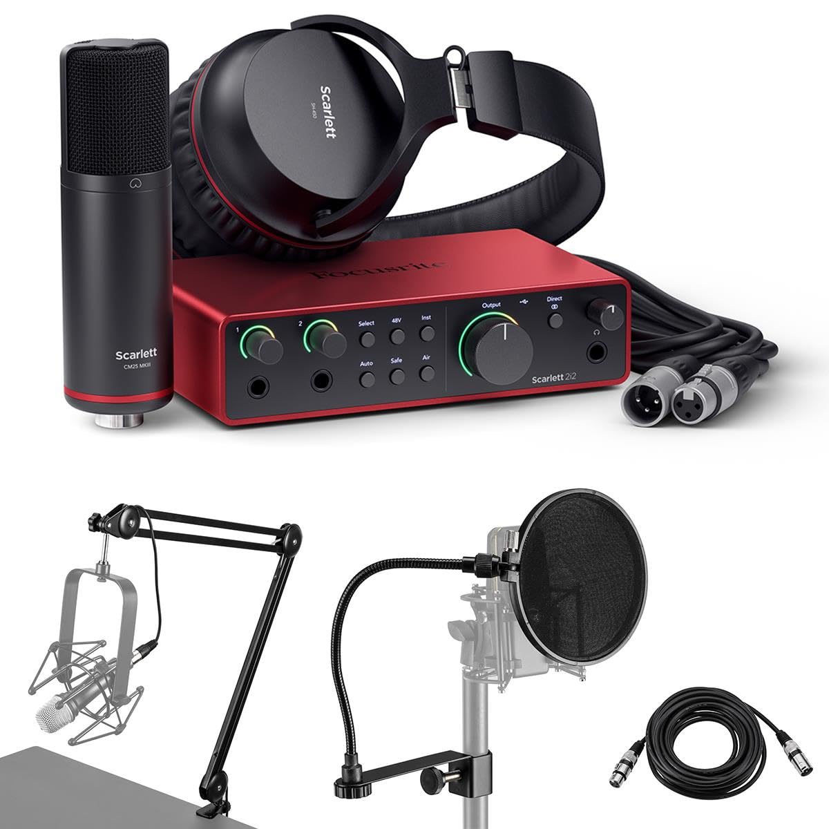 Amazon.com: Focusrite Scarlett 2i2 Studio 4th Gen USB Audio