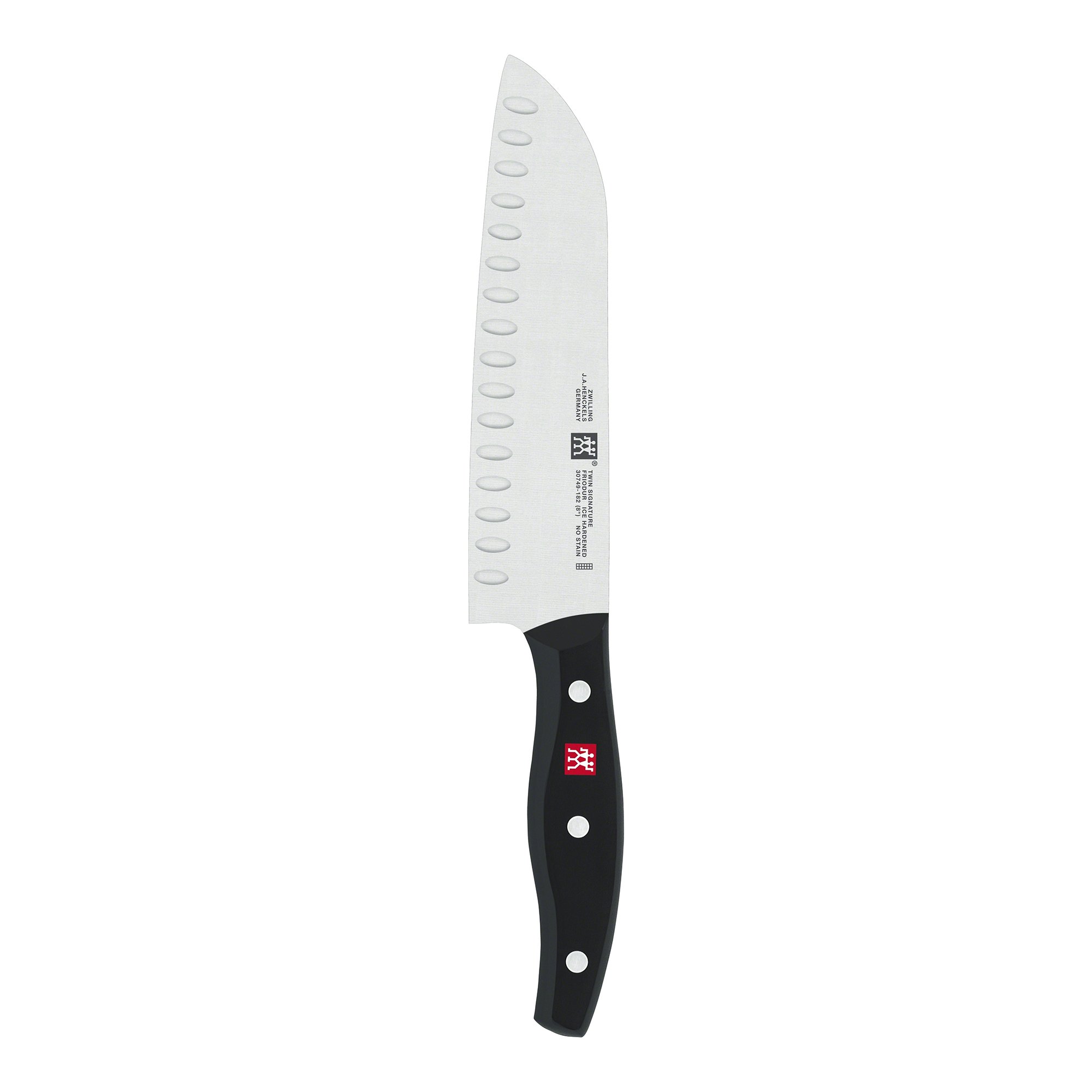 Amazon.com: ZWILLING TWIN Signature 7-inch Hollow Edge Santoku